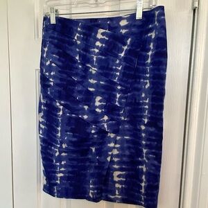 Eva Franco Anthropologie Tie-Dye Pencil Skirt